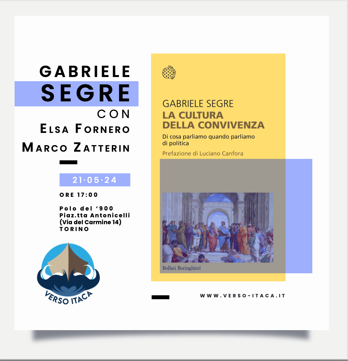 Presentazione di “La cultura della convivenza”