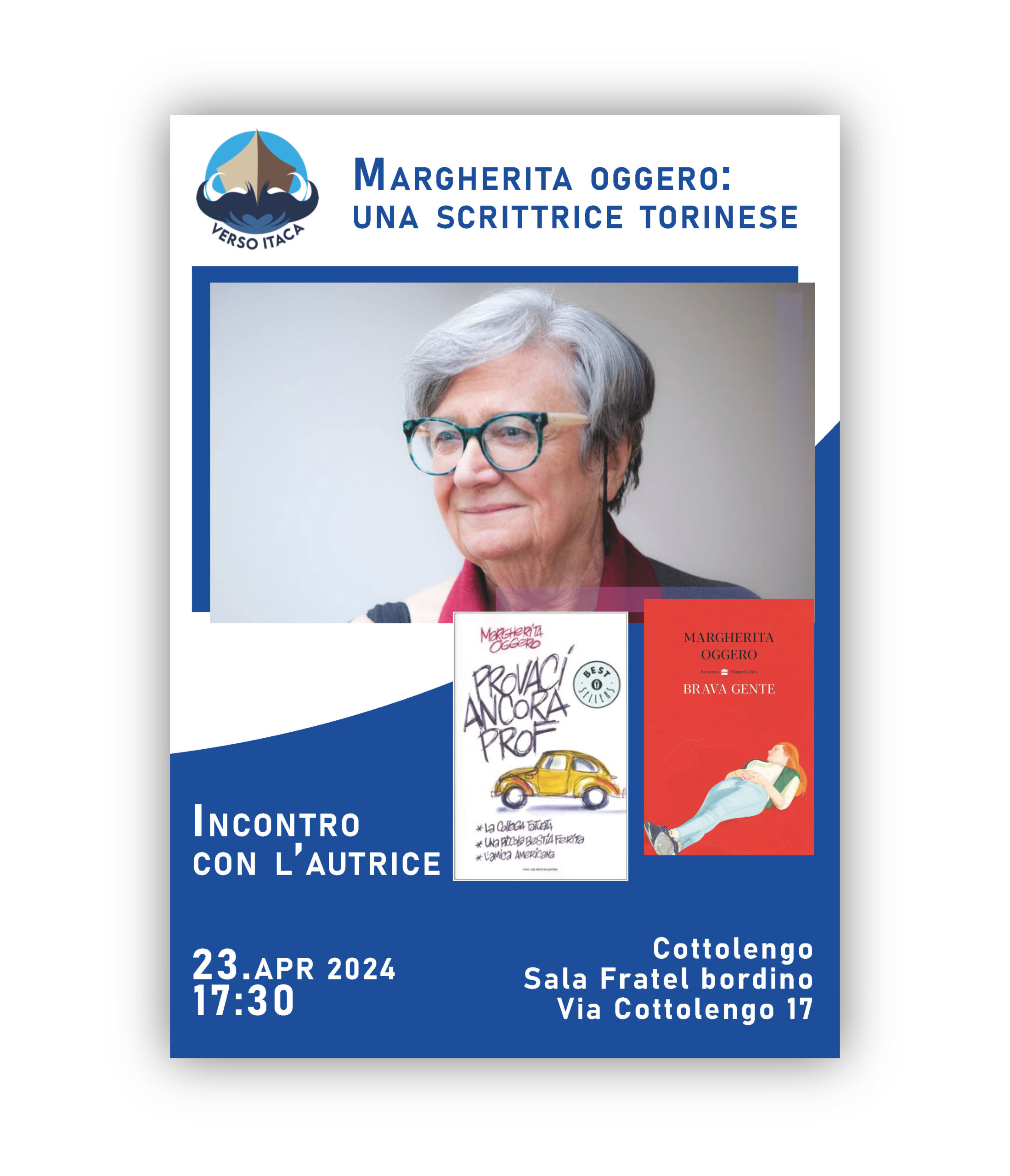Margherita Oggero: una scrittrice torinese